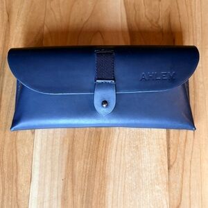 AHLEM Navy Blue Glass Or Sunglass Case